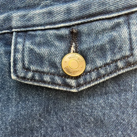 Aritzia Wilfred Free, Aritzia, High Rise, Straight Relaxed Leg, Demin Jeans - Picture 4 of 6